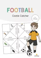 Vista previa - Juegos / Gamificación - Football / Fútbol: Cootie Catcher (Comecocos para la clase de inglés) - Portada