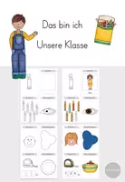 Vorschau - Arbeitsblätter - Unsere Klasse - Das bin ich - Klasse 1 - Deckblatt