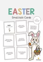 Vista previa - Tarjetas / Manipulativos - Easter / Pascua: Smalltalk Cards (Tarjetas de conversación) - Portada