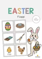 Vista previa - Juegos / Gamificación - Easter / Pascua: Floppi (Juego para la clase de inglés) - Portada