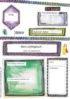 Vorschau - Arbeitsblätter - Buchvorstellung_mit Bildern - Deckblatt