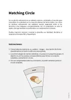 Vista previa - Juegos / Gamificación - Breakfast / Desayuno: Matching Circle (Rompecabezas circular para la clase de inglés) - página 1