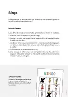 Vista previa - Juegos / Gamificación - Carnival / Carnaval: Bingo (Juego para la clase de inglés) - página 1