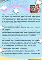 Vista previa - Manualidades / Dibujos para colorear - EBOOK LOS VESTIDOS DE MARIA - página 1