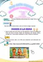 Vista previa - Manualidades / Dibujos para colorear - EBOOK LOS VESTIDOS DE MARIA - página 3