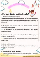 Vista previa - Manualidades / Dibujos para colorear - JESUS SUBE AL CIELO - página 2