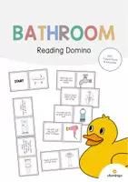Vista previa - Manualidades / Dibujos para colorear - BATHROOM: Paquete XXL de materiales para la clase de inglés (Baño) - página 1