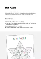 Vista previa - Juegos / Gamificación - Bathroom / Baño: Star Puzzle (Juego para la clase de inglés) - página 1