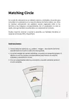 Vista previa - Juegos / Gamificación - Bowling / Bolos: Matching Circle (Rompecabezas circular para la clase de inglés) - página 1
