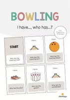 Vista previa - Manualidades / Dibujos para colorear - BOWLING: Paquete XXL de materiales para la clase de inglés (Bolos) - página 1