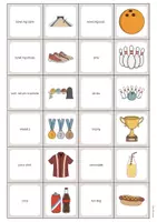 Vista previa - Juegos / Gamificación - Bowling / Bolos: Memo Game (Juego para la clase de inglés) - página 2