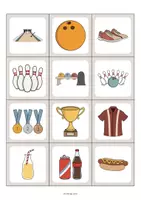 Vista previa - Juegos / Gamificación - Bowling / Bolos: Floppi (Juego para la clase de inglés) - página 2