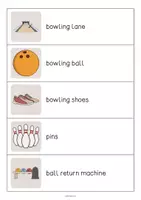 Vista previa - Juegos / Gamificación - Bowling / Bolos: Running Dictation (Dictado en movimiento para la clase de inglés) - página 2