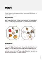 Vista previa - Juegos / Gamificación - Autumn / Otoño: Match! (Juego para la clase de inglés) - página 1