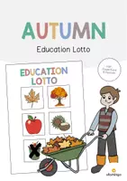 Vista previa - Juegos / Gamificación - Autumn / Otoño: Education Lotto (Juego para la clase de inglés) - Portada