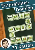 Vorschau - Spiele - Einmaleins Domino - Deckblatt