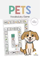 Vista previa - Juegos / Gamificación - Pets / Mascotas: Vocabulary Game (Juego para la clase de inglés) - Portada