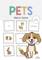 Vista previa - Hojas de trabajo - PETS: Paquete XXL de materiales para la clase de inglés (Mascotas) - página 1