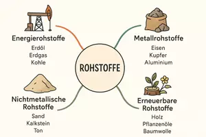 Vorschau - Arbeitsblätter - Arbeitsblatt "Rohstoffe" + Onlineübung & MP3 + Mindmap + Infografik - Seite 3