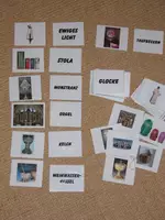 Vorschau - Spiele - Spiel: Liturgische Gegenstände und Dienste - Bild u Textzuordnung - Deckblatt