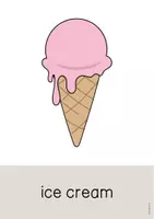 Vista previa - Decoración del aula - Ice Cream Shop / Heladería: Word and Picture Cards (Tarjetas con imágenes para la clase de inglés) - página 2
