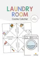 Vista previa - Juegos / Gamificación - Laundry Room / Lavadero: Cootie Catcher (Comecocos para la clase de inglés) - Portada