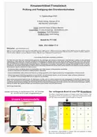 Vorschau - Arbeitsblätter - Kreuzworträtsel Französisch – Prüfung und Festigung des Grundwortschatzes | Französisch Grundschule Sekundarstufe Klasse 3-10 | Wortschatz, Kreuzworträtsel, Wortfelder, Wortfamilien, Vokabeln, Lösungen - Seite 1