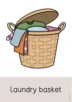 Vista previa - Decoración del aula - Laundry Room / Lavadero: Word and Picture Cards (Tarjetas con imágenes para la clase de inglés) - página 3