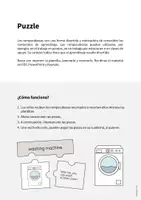 Vista previa - Manualidades / Dibujos para colorear - Laundry Room / Lavadero: Puzzle (Rompecabezas para la clase de inglés) - página 1