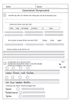 Vorschau - Klassenarbeiten - Sammlung Rechtschreibung Grammatik Arbeiten 3. Klasse - Seite 3