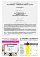 Vorschau - Arbeitsblätter - Vokabel-Trainer Französisch | Grundwortschatz, Wortfelder, Familie, Schule, Essen, Körper, Reise, Berufe | Französisch Sekundarstufe I II Klasse 5-13 Lösungen - Seite 1