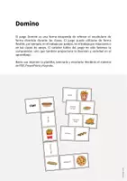 Vista previa - Juegos / Gamificación - Fast Food / Comida rápida: Domino (Juego para la clase de inglés) - página 1