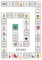 Vista previa - Juegos / Gamificación - Drinks / Bebidas: Vocabulary Game (Juego para la clase de inglés) - página 2