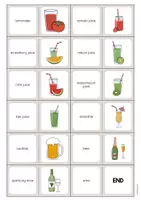 Vista previa - Juegos / Gamificación - Drinks / Bebidas: Domino (Juego para la clase de inglés) - página 3