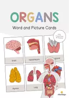 Vista previa - Decoración del aula - Organs / Órganos: Word and Picture Cards (Tarjetas con imágenes para la clase de inglés) - Portada