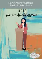 Vorschau - Text - Abschlussrede Klassenlehrer Klasse 10 Gemeinschaftsschule - Deckblatt