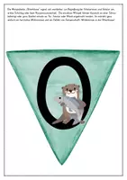 Vorschau - Poster - Wimpelkette Otterklasse - Otter Wimpel Klassentier - Seite 2