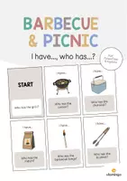 Vista previa - Hojas de trabajo - BARBECUE & PICNIC: Paquete XXL de materiales para la clase de inglés (Barbacoa y picnic) - página 1