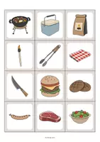 Vista previa - Juegos / Gamificación - Barbecue & Picnic / Barbacoa y picnic: Floppi (Juego para la clase de inglés) - página 2