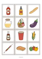 Vista previa - Juegos / Gamificación - Barbecue & Picnic / Barbacoa y picnic: Floppi (Juego para la clase de inglés) - página 3