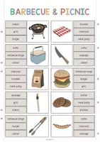 Vista previa - Juegos / Gamificación - Barbecue & Picnic / Barbacoa y picnic: Clip Cards (Tarjetas de pinza para la clase de inglés) - página 2