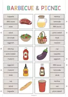 Vista previa - Juegos / Gamificación - Barbecue & Picnic / Barbacoa y picnic: Clip Cards (Tarjetas de pinza para la clase de inglés) - página 3