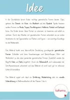 Vorschau - Präsentationen/Tafelbilder - Geomerische Formen: Bild- und Wortkarten - Seite 1