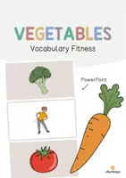 Vista previa - Juegos / Gamificación - Vegetables / Verduras: Vocabulary Fitness (Fitness de vocabulario) - Portada