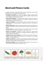 Vista previa - Decoración del aula - Vegetables / Verduras: Word and Picture Cards (Tarjetas con imágenes para la clase de inglés) - página 1