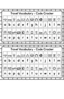 anteprima - Esercizi - Travel Vocabulary - Puzzle Task Cards - Pagina 2