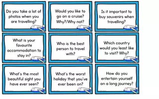 anteprima - Esercizi - Travel (Holidays) - Conversation Cards - Pagina 3