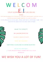Vorschau - Arbeitsblätter - My Unforgettable Summer – Creative Writing Journal for Middle School - Seite 1