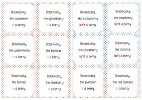 Vorschau - Bildkarten - Berry or not? True berries sorting game (strawberry) - Seite 2