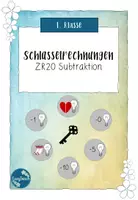 Vorschau - Arbeitsblätter - Schlüsselrechnungen - ZR20 - Subtraktion - Deckblatt